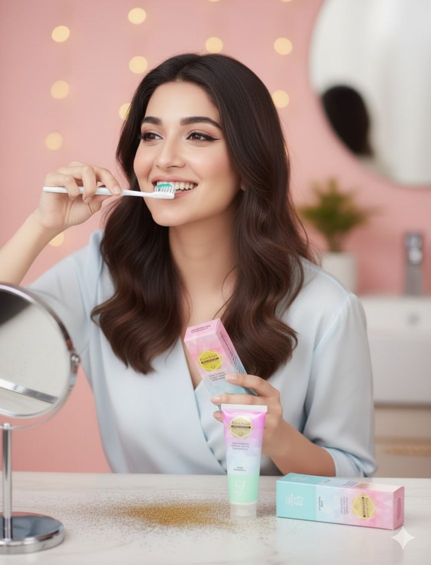 Body Accel Whitening Toothpaste Advanced Teeth Whitening & Fresh Breath Formula (100ml) - Image 2