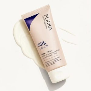 FLiCKA Silk Touch Milk Cream Moisturizer & Primer 2-in-1 Hydrating Base | Aloe Vera & Shea Butter | Smooth, Long-Lasting Finish