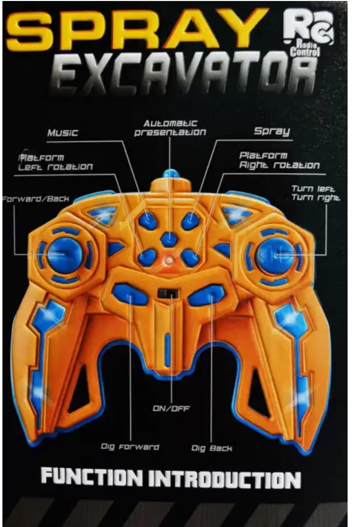 The Perseids Remote Control Bulldozer â 1/16 Scale 11 Channel Heavy RC Construction Toy with Lights & Sound, Yellow - Image 3