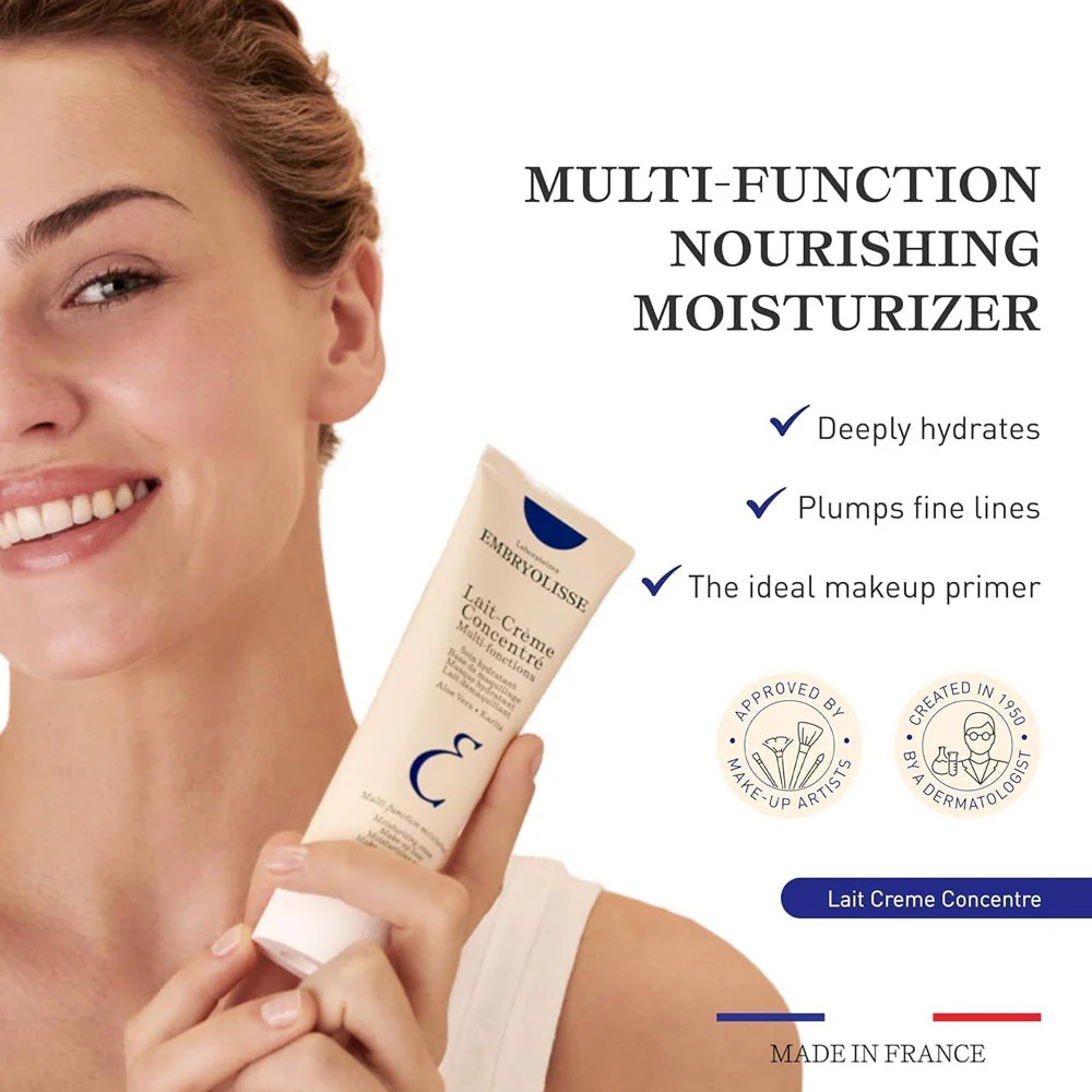 Embryolisse Lait-Crème Concentré Multi-Function Moisturizer | Nourishing Face Cream & Makeup Base (75ml) - Image 2