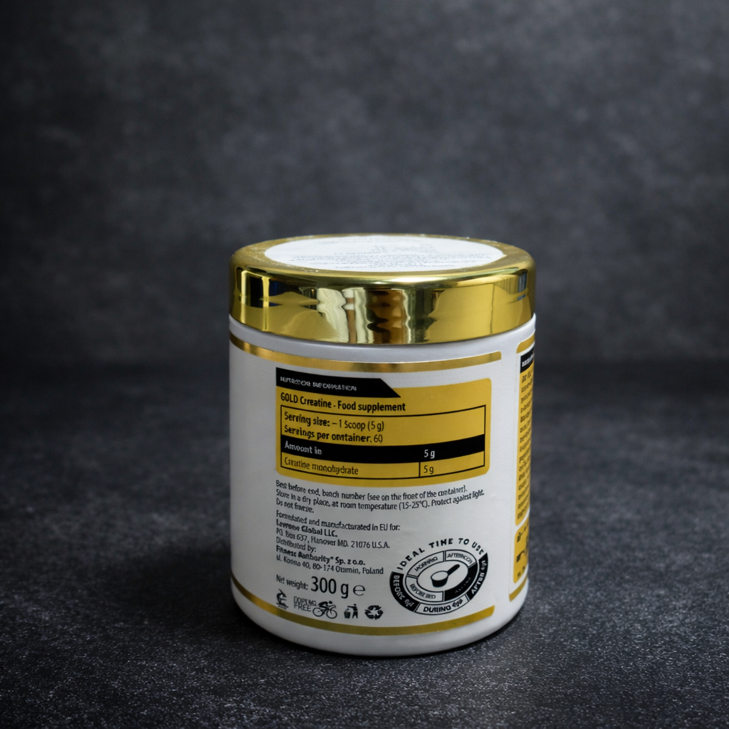 Kevin Levrone Gold Line Gold Creatine Pure Creatine Monohydrate Supplement with 60 Servings (300g) - Image 2