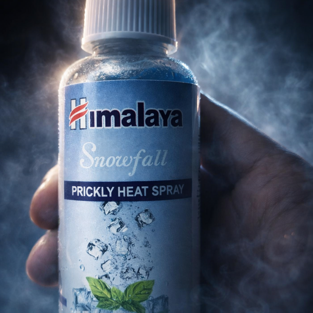 Himalaya IceCool Body Relief Spray Instant Cooling Relief for Garmi Dana & Summer Skin Irritation - Image 4