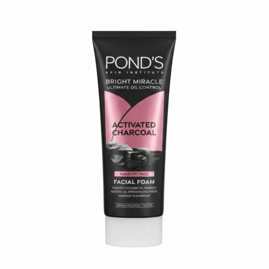PONDS Bright Miracle Facial Foam Range Oil Control, Acne Control, Brightening & Whip Collagen Face Wash