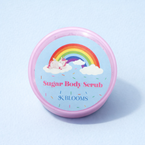 SK BLOOMS Natural Sugar Body Scrub for Smooth Skin | Gentle Exfoliating & Moisturizing Body Polish