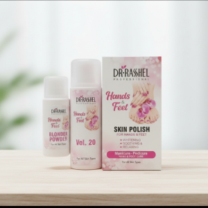 Dr Rashel Hand & Foot Skin Polish  Powder Formula with Blonder Powder | Smooth & Refreshing Care ~ Pack of 2