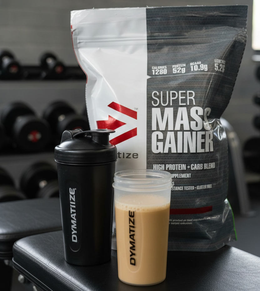 Dymatize Super Mass Gainer High Protein & Carb Blend Weight Gainer Powder (2 lbs, 29 Servings) - Image 3