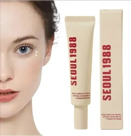 K-SECRET SEOUL 1988 Eye Cream: Retinal Liposome 2% + Fermented Black Bean Advanced Anti-Aging & Brightening Formula - 30ml - Image 5