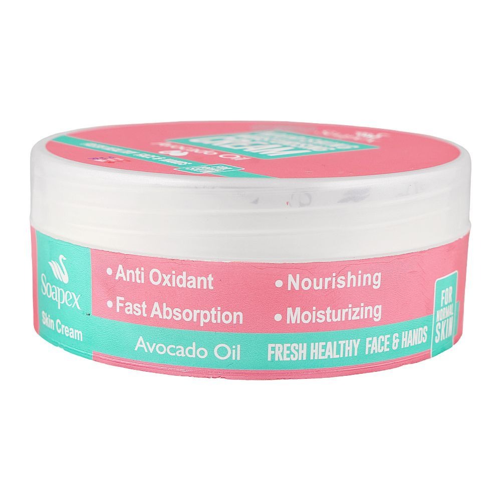 Soapex Nourishing Moisturizing Cream with Avocado Oil Deep Hydration Face & Hand Cream for Soft, Smooth & Healthy Skin - Image 3
