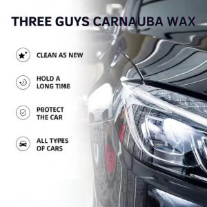 Carnauba Wax â Deep Gloss â Mirror Shine â Long-Lasting Protection | THREE GUYS â German Engineered â 250g