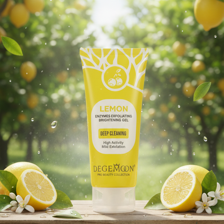 Gegemoon Exfoliating Dead Skin Removal Gel ~ Exfoliating Dead Skin Remover Gel Lemon Fresh | 150ml - Image 3