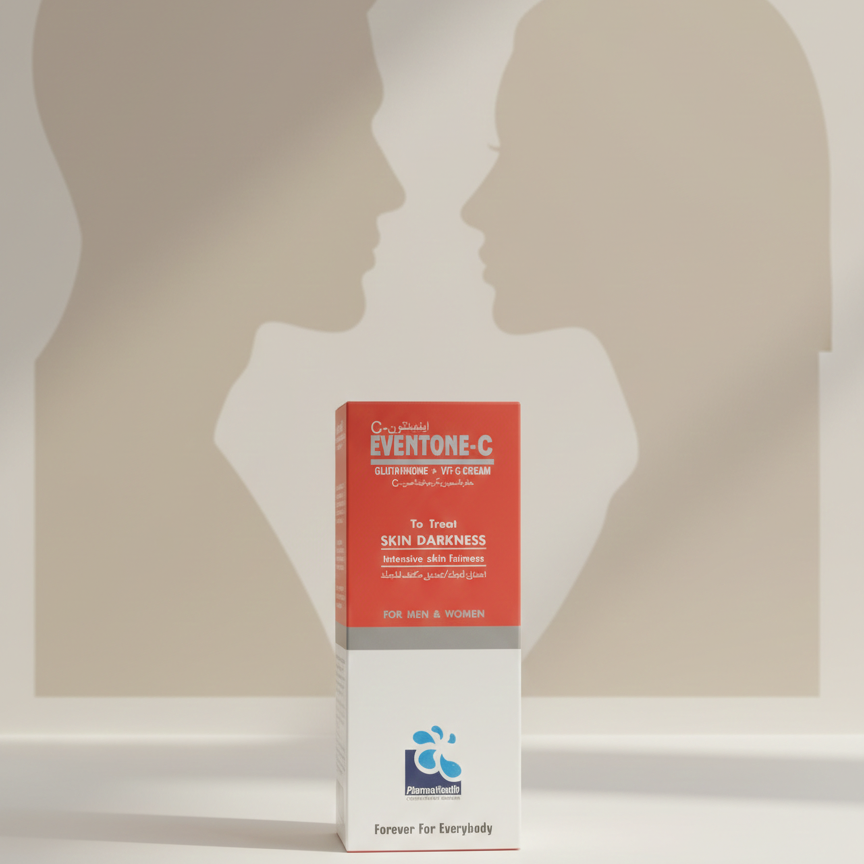 Eventone-C Glutathione & Vitamin C Cream Intensive Skin Fairness & Dark Spot Care for Men & Women - Image 2