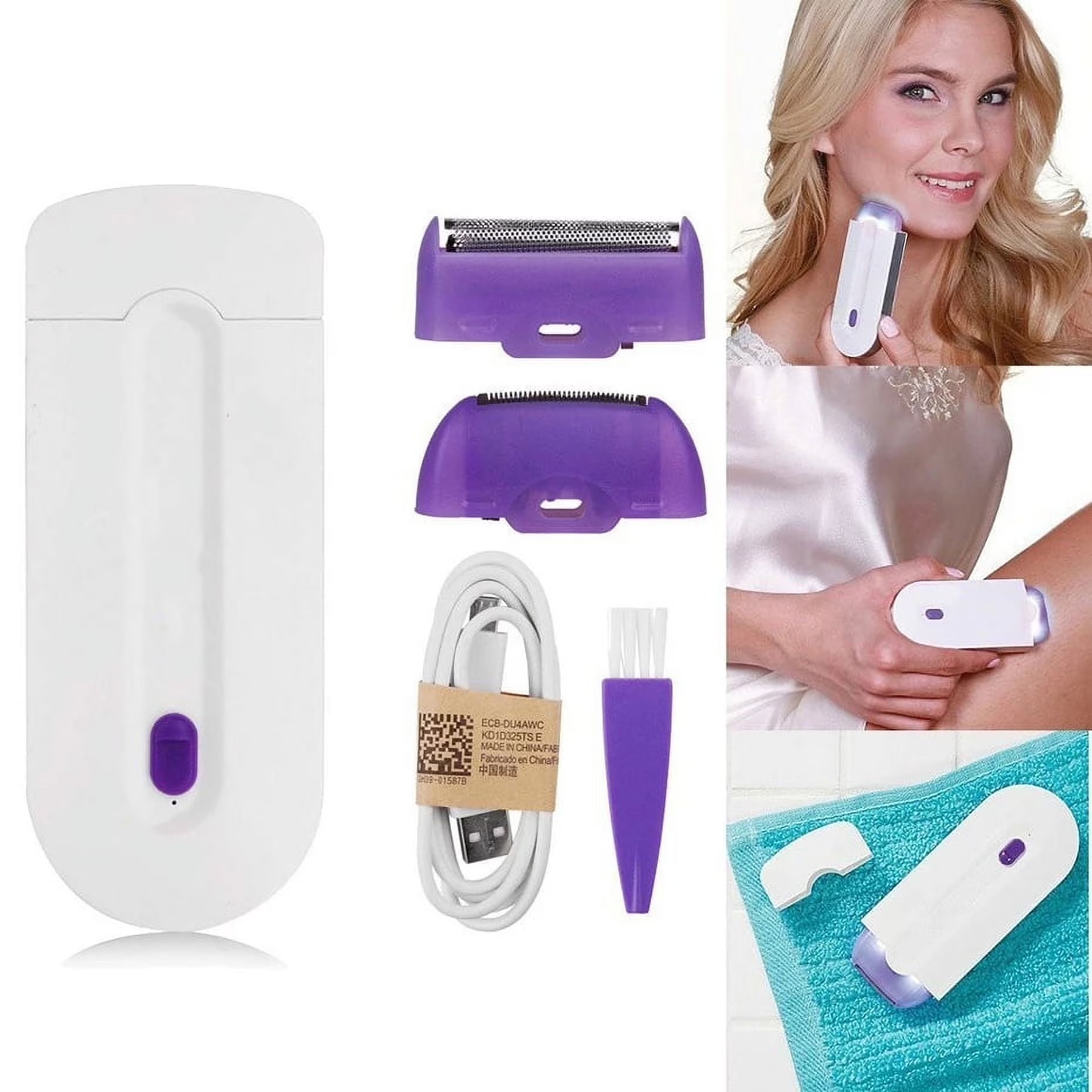 Finishing Touch Laser Hair Removal | 2?in?1 Trimmer | Pain?Free Electric Hair Removal for Women - Image 4