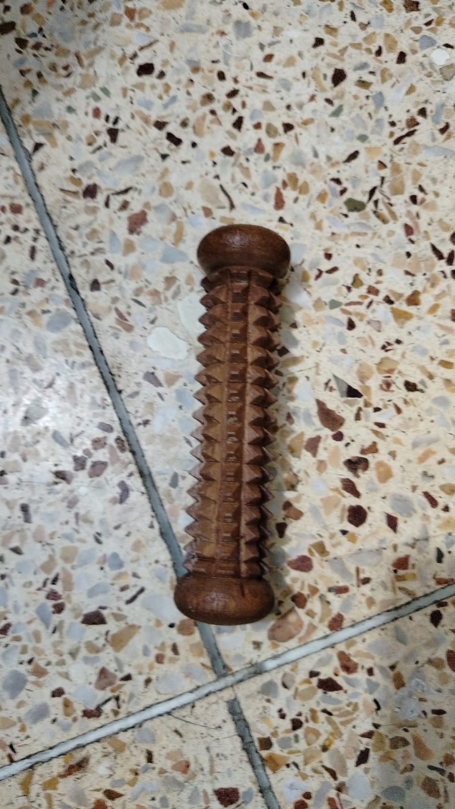 Handcrafted Wooden Palm Massager Reflexology & Acupressure Hand Roller - Image 4