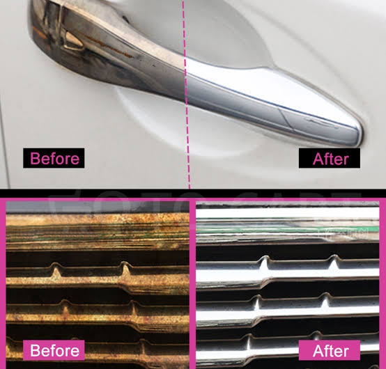 Flamingo Metal Polish 300ML â Multi-Surface Metal Cleaner & Shine Restorer for Chrome, Brass, Copper & Stainless Steel - Image 2