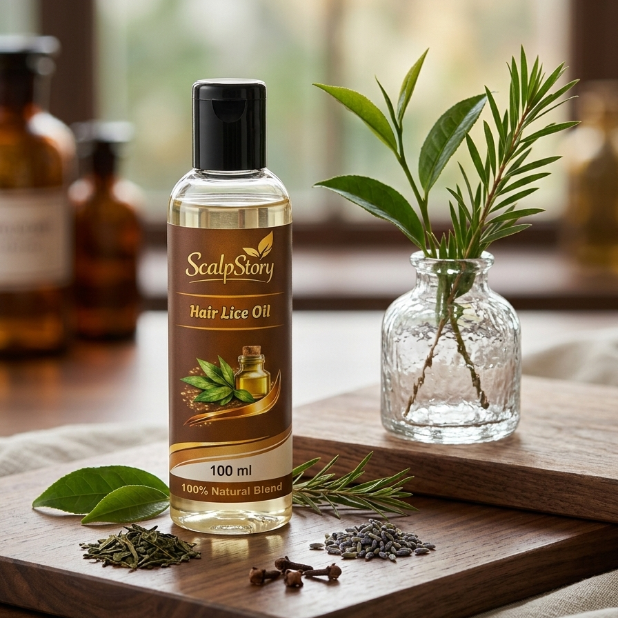 Hair Lice Oil | Hair Lice Oil For Complete Lice Removal & Healthy Scalp | Anti Lice Treatment | Hair Lice Oil | 100 ml - Image 3