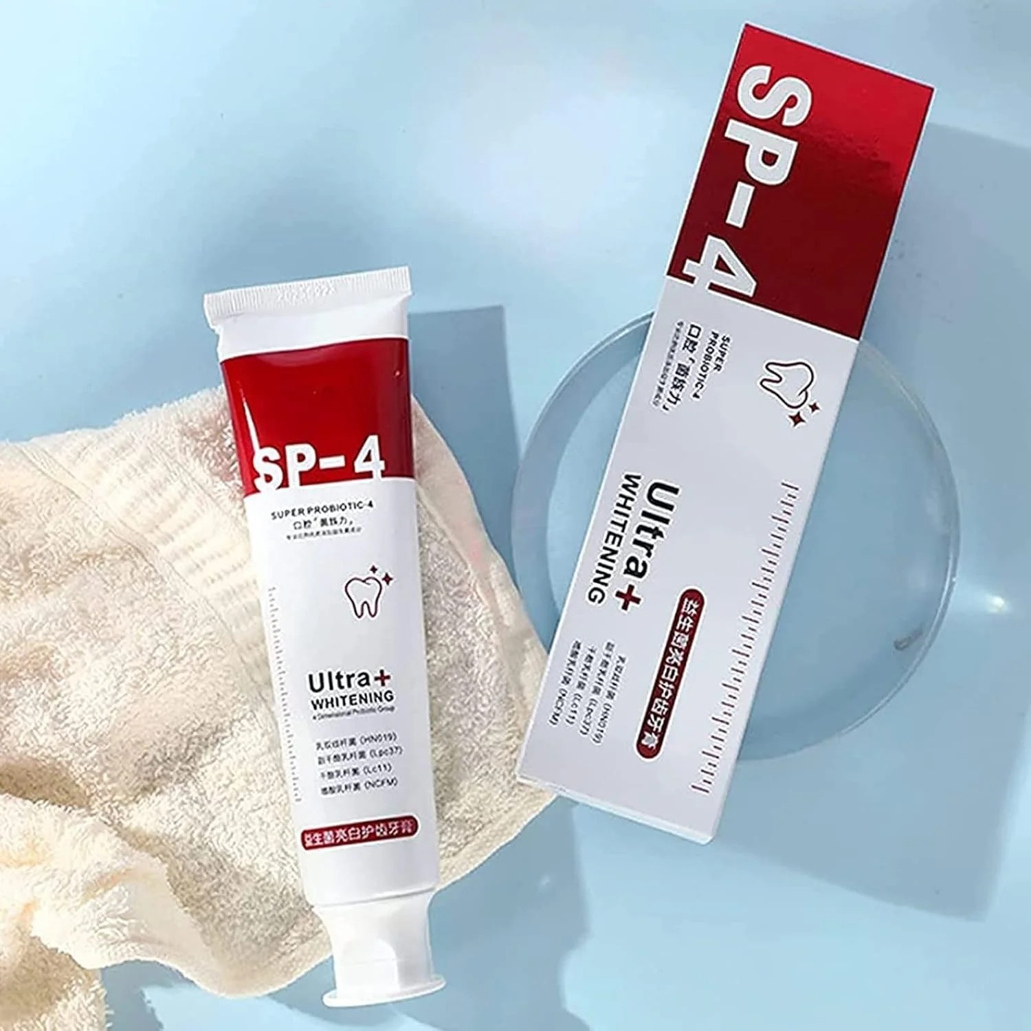 Yayashi SP 4 Ultra Whitening Toothpaste Strong Stain Removal & Fresh Breath Daily Oral Care (120g) - Image 4