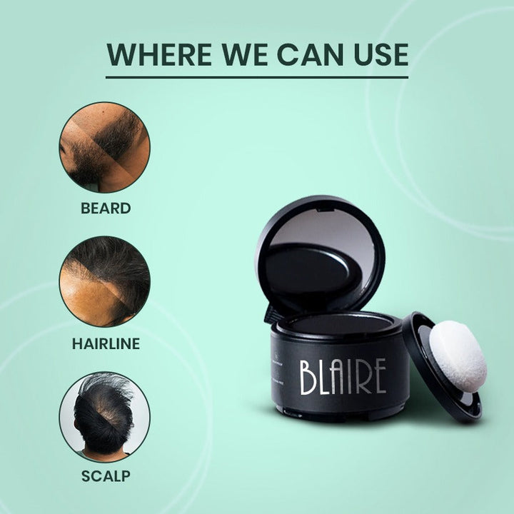 BLAIRE Hair Filler Powder Instant Root & Thinning Hair Concealer - Image 2
