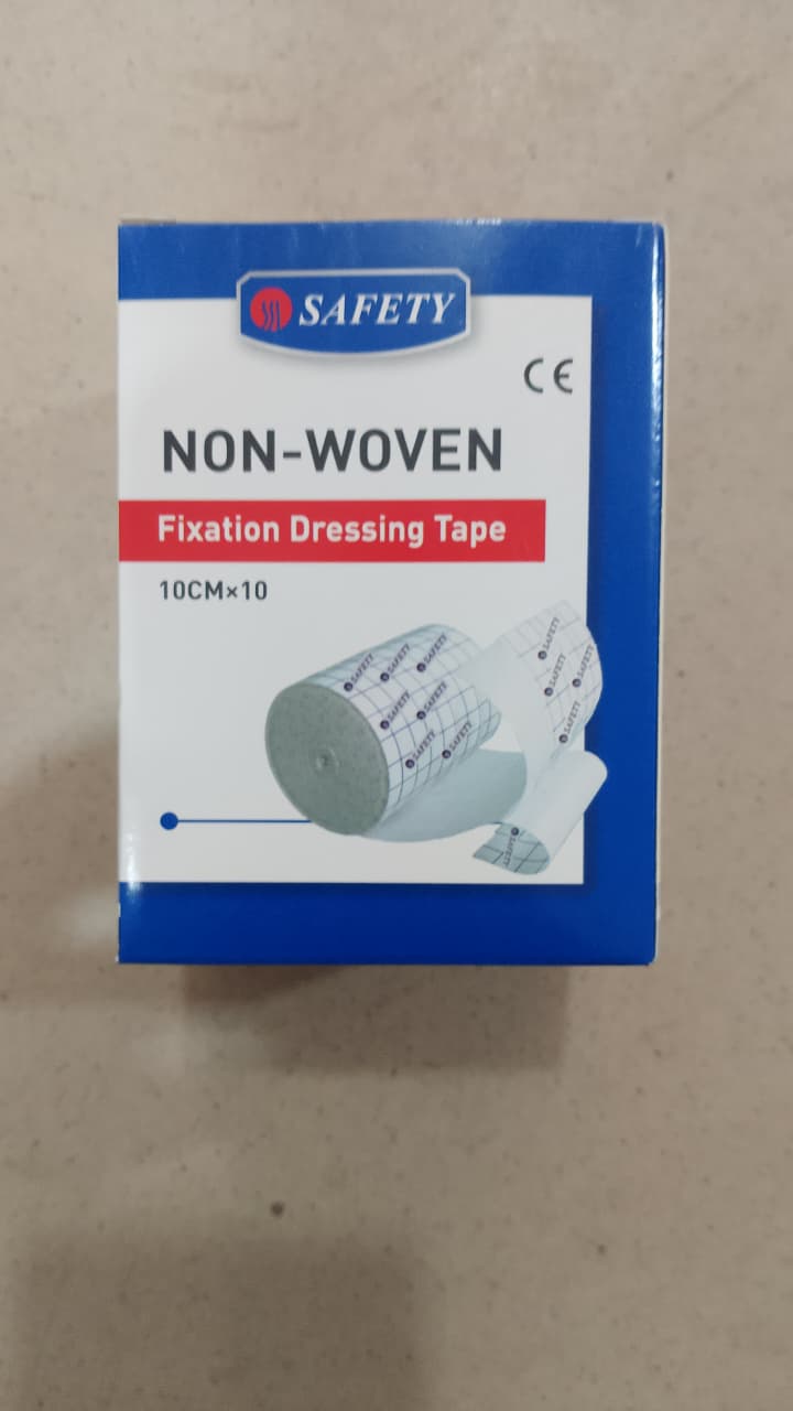 Safety Non-Woven Fixation Dressing Tape Soft, Breathable Medical Adhesive Tape for Wound Care, Bandage Fixing & Skin-Friendly Protection - Image 3