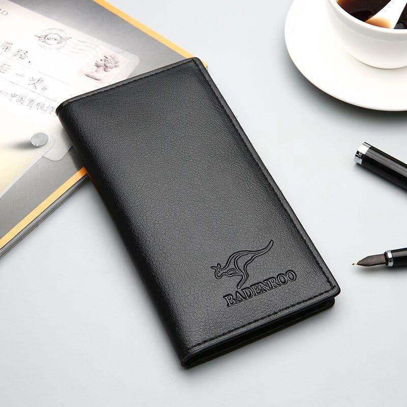 Kangaroo Long Bifold Wallet with RFID Protection - Slim Stylish Wallet for Men & Women - Image 3