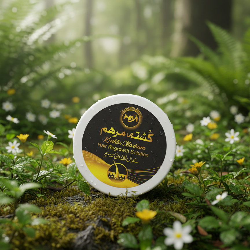Kushta Marham 50g Hair Regrowth Solution Hair Strengthening Ointment - Image 3
