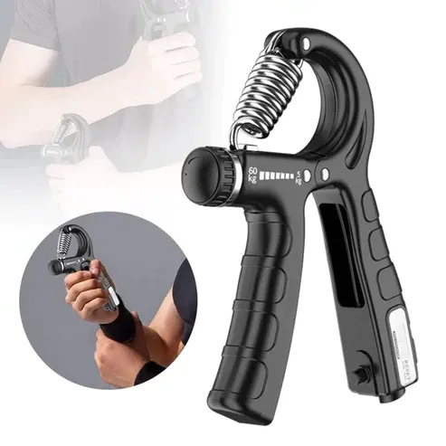 Adjustable Exerciser Hand Gripper With Counter Strengthener Adjustable Resistance Wrist Strengthener Strength Trainer Providing Durable Quality Comfortable Use (Random Color) - Image 2