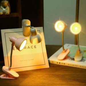 Mini Book Light with Clip ? Portable LED Reading Lamp, Travel Bedroom Night Light, Eye Protection (Random Color)