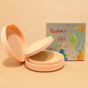 Kashees 2 In 1 Face Powder 110g Dual Coverage Foundation & Setting Powder with Smooth Matte Finish, Long-Lasting Oil Control Formula for Flawless Everyday Makeup