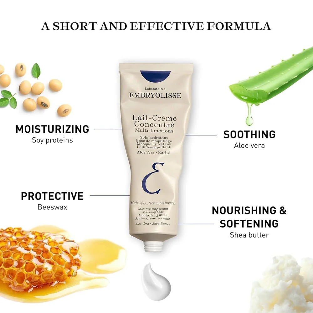 Embryolisse Lait-Crème Concentré Multi-Function Moisturizer | Nourishing Face Cream & Makeup Base (75ml) - Image 3