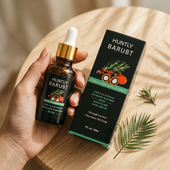 BARUBT Hair Care Essential Oil Rosemary Batana Oil Extract Improves Frizzy Strong Hair And Curls 30ml - Image 2