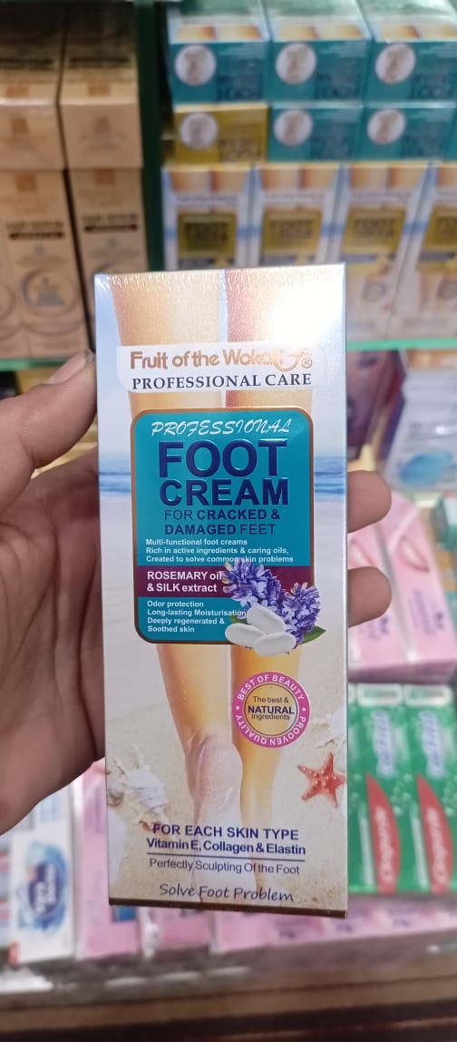 Fruit of Wokali Foot Cream 130ml with Rosemary Oil for Cracked & Damaged Feet, Smooth & Nourished Skin - Image 5