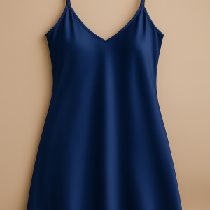 Satin Slip Dress â Sleeveless Camisole with Adjustable Thin Straps | Free Size