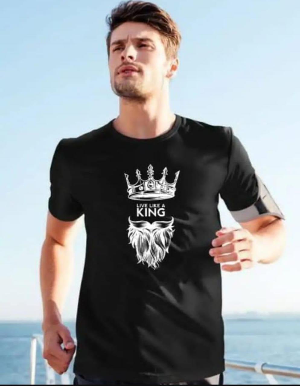 Black King Crown Beard Track Suit for Men - Image 2