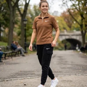 Women Cotton Track Suit Brown, Grey, Blue & Black Casual Sports Wear Medium to XL
