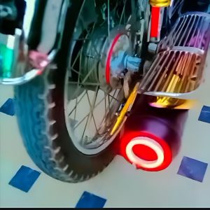 Silencer tikki neon led Round Light for honda 125 only