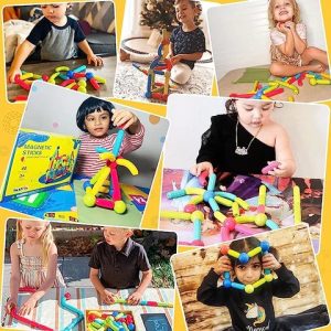 25 pcs Magnetic Blocks Toy for Kids | Magnetic bar blocks  Educational and Stimulating Magnetic Toy for Kids