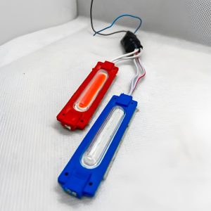 High Quality Red and Blue Flasher Light Waterproof 12V LED Light For Bike and Cars