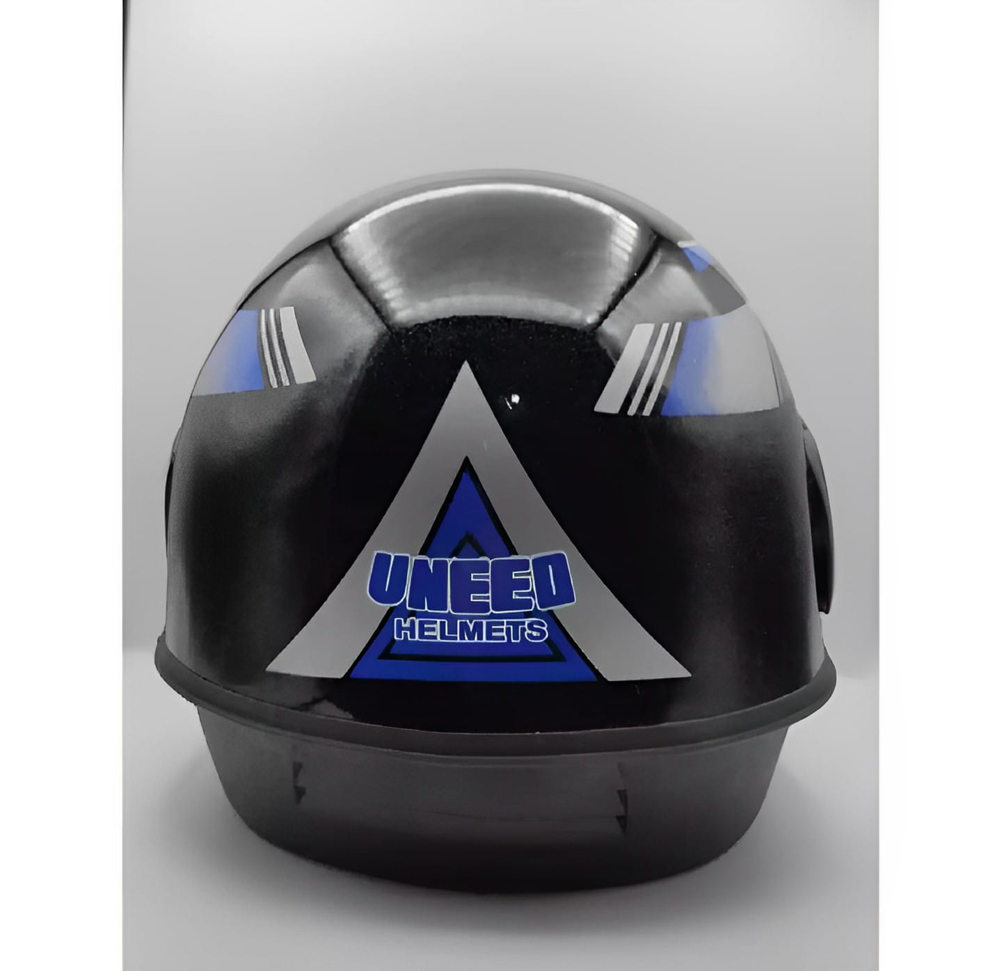 Uneed Bike Helmet unbreakable - Black - Transparent Visor - Motorcycle Helmet - Motorbike Helmet - Image 2