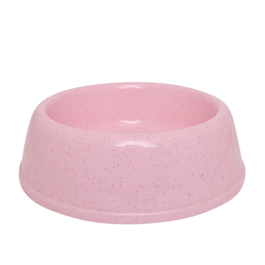 round Shaped food bowl Pet Plastic food bowl (Random Color) 8 inch - Image 4