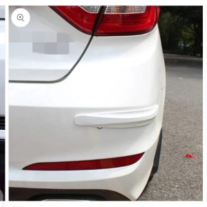Universal Car Bumper Protector Strip Guard Corner Protection Strips Scratch Auto car Anti Collision Car Corner Bumper (Color White)