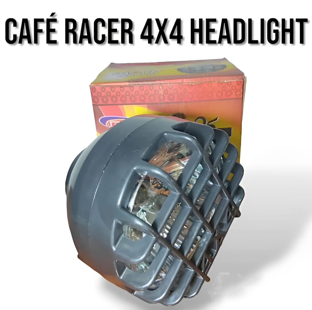 Cafe racer headlight for 70cc and 125cc bikes Simple to set up Headlight for bikes - Image 3