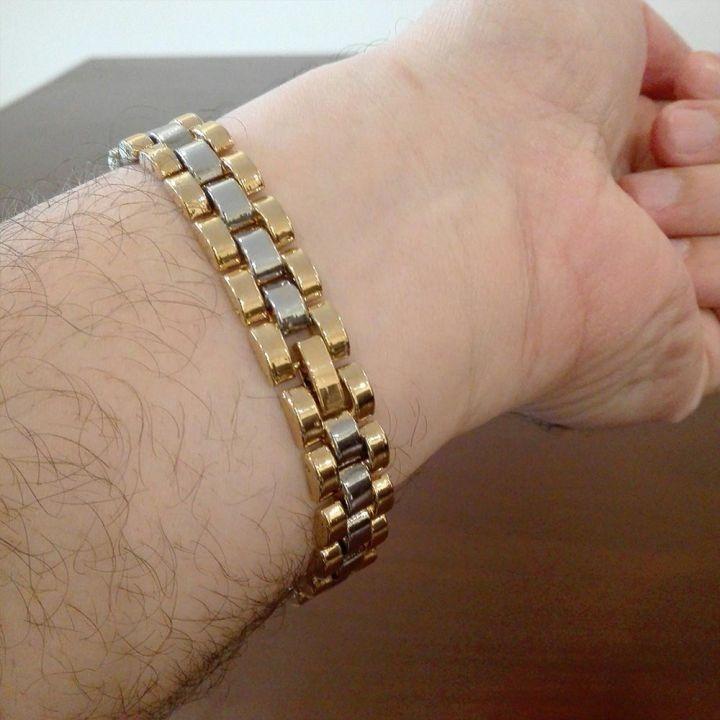 Stainless Steel Charming Hand Chain Bracelet | Beautiful Charming Hand Chain Bracelet For Boys and Men - Image 3