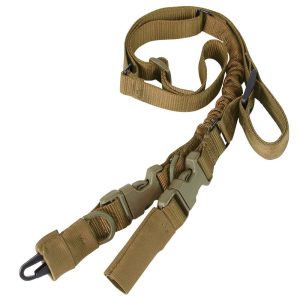 Durable Tactical Rifle Sling for Hunting & Training â Adjustable, Bungee, Quick Detach