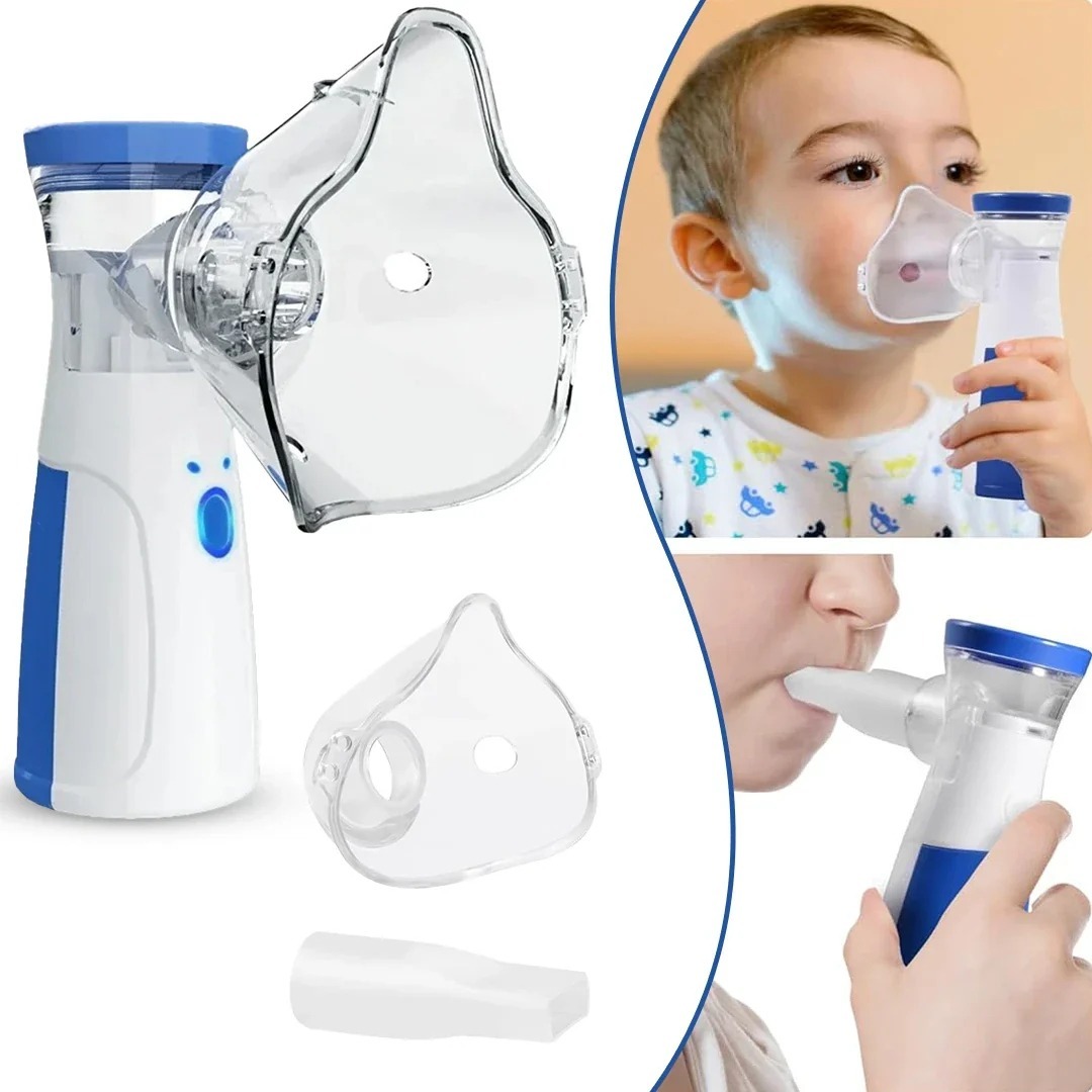 Portable Mesh Nebulizer Quiet & Rechargeable for Kids and Adults - Image 3
