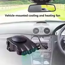 Aeroterma Ventilator 12V Car Heater And Window Defroster 200W â Portable Heating And Cooling Fan For Fast Defrosting And Comfortable Driving