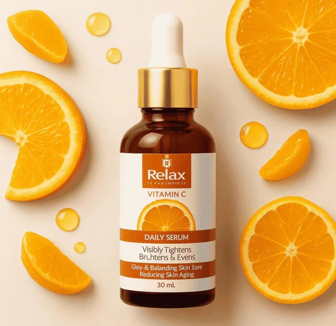 Relax Vitamin C Daily Serum Brightening & Anti-Aging Face Serum - 30ml - Image 2