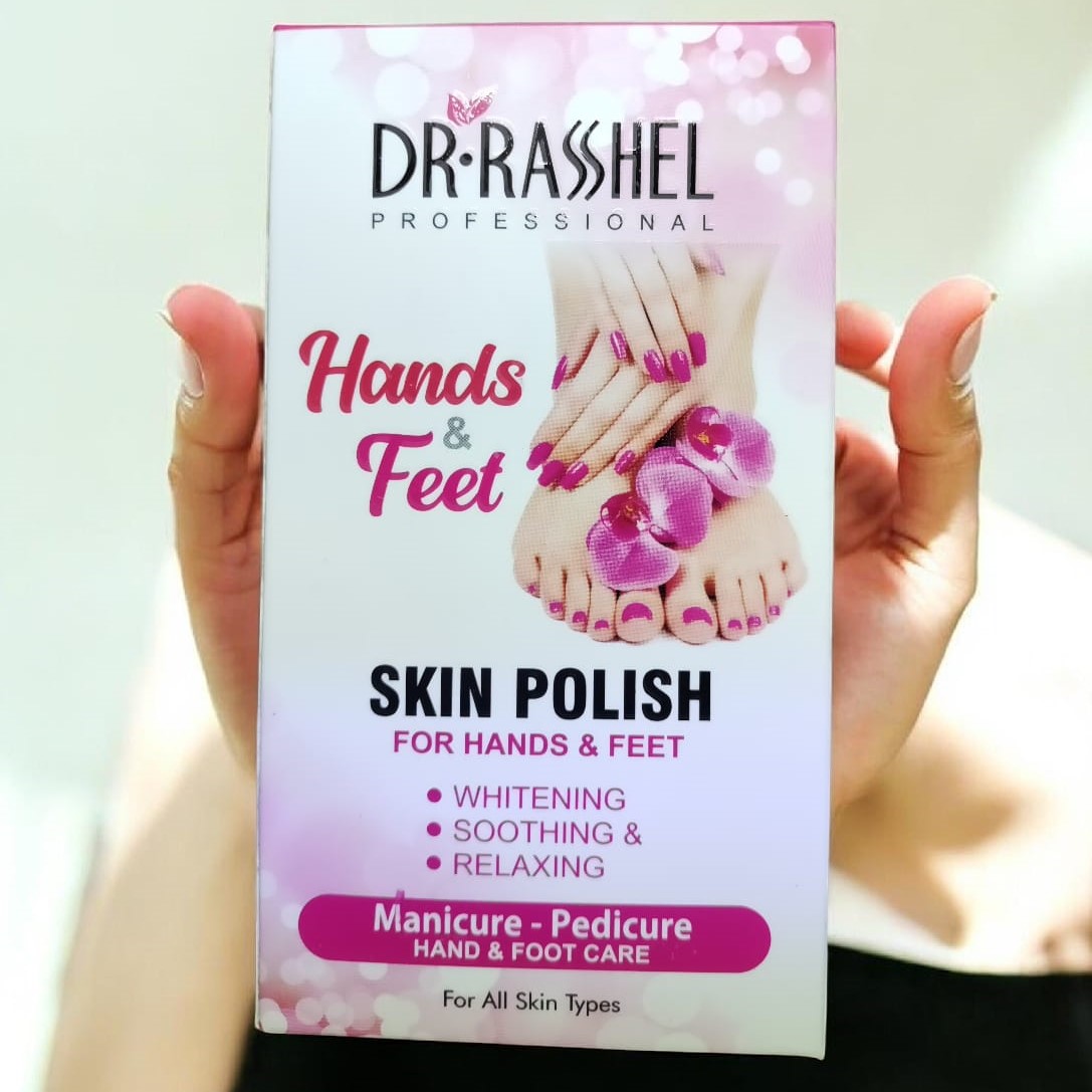 Dr Rashel Hand & Foot Skin Polish | 210g | Powder Formula | Includes Blonder Powder | Smooth & Refreshing Care - Image 2