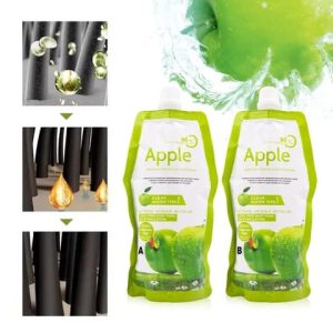 Godrej Apple Ammonia-Free Hair Cream Apple Hair Color Cream Gentle Formula Provides Rich Color Smooth Application Long Lasting (Natural Black)