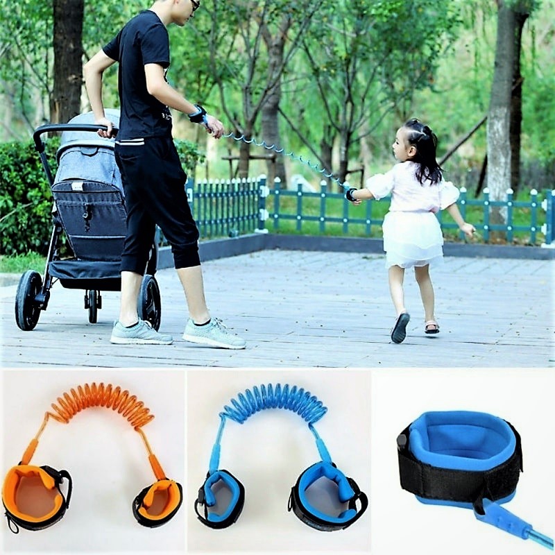 Baby Child Anti Lost Wrist Link Safety Harness Strap Rope Leash Walking Hand Belt Band Wristband For Toddlers, Kids Loss - Image 3