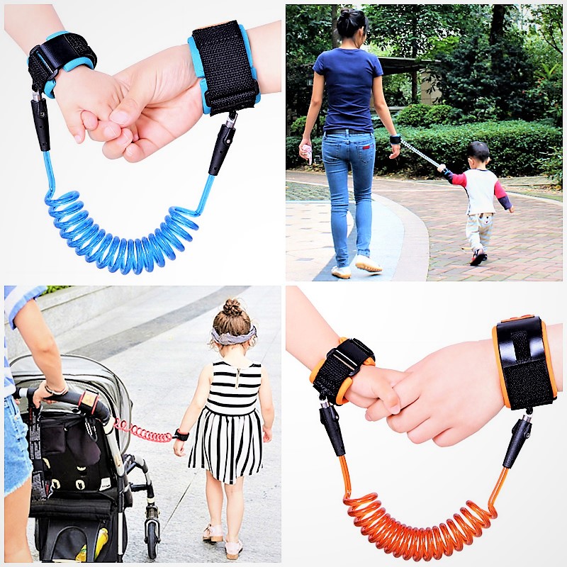 Baby Child Anti Lost Wrist Link Safety Harness Strap Rope Leash Walking Hand Belt Band Wristband For Toddlers, Kids Loss - Image 4