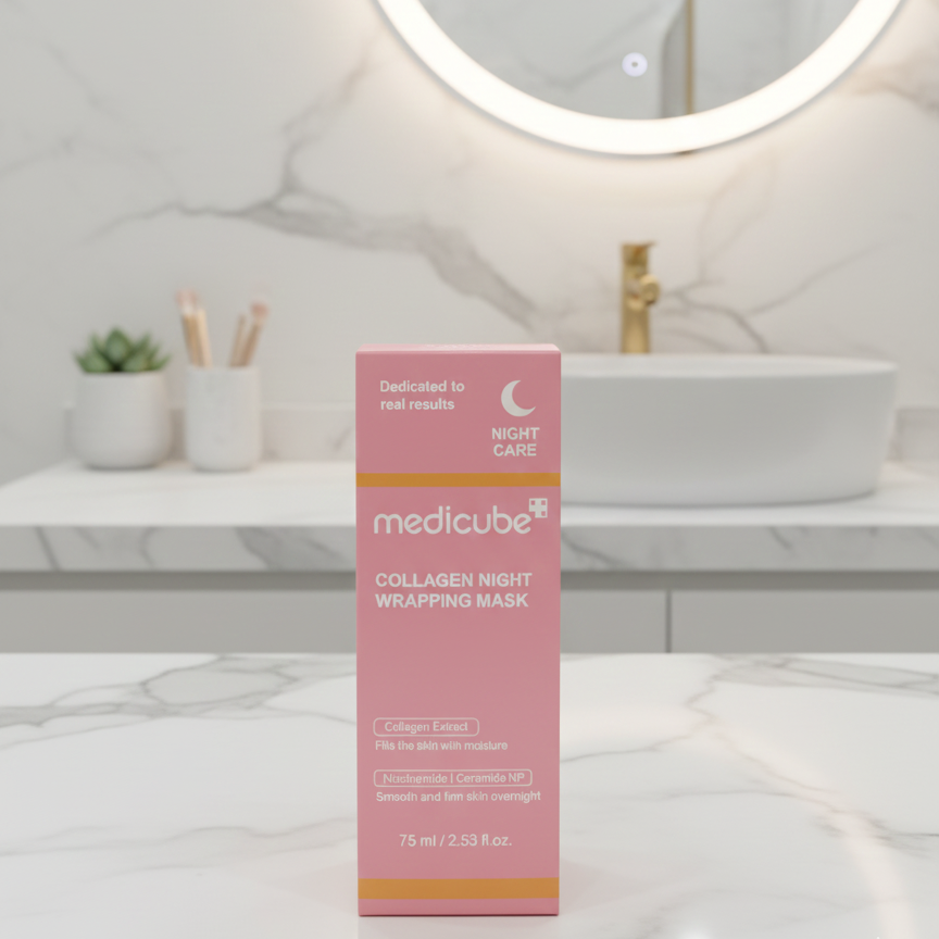 Medicube Collagen Night Wrapping Mask Overnight Elasticity And Hydration Peel Off Mask Providing Gentle Care - 75ML - Image 3